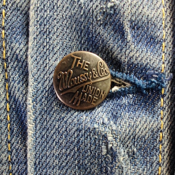 Light weight Crushed Denim Jacket - Picture 9 of 11